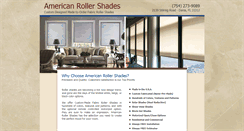 Desktop Screenshot of americanrollershades.com